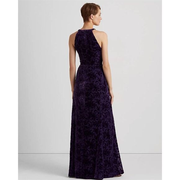 Ralph Lauren Purple Maxi Dress - Picture 2 of 9